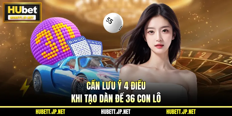 Cần lưu ý 4 điều khi tạo dàn đề 36 con lô