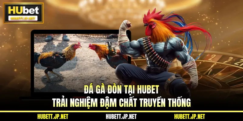 Đá Gà Đòn Tại HUBET - Trải Nghiệm Đậm Chất Truyền Thống