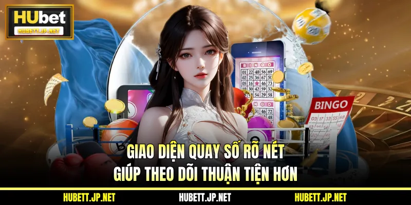 Giao diện quay số rõ nét giúp theo dõi thuận tiện hơn